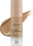 Тональный флюид Inglot Skin Focused Care Face Foundation ухаживающий веганский SPF 50, 30 мл, оттенок 308 - Medium Olive — фото 1