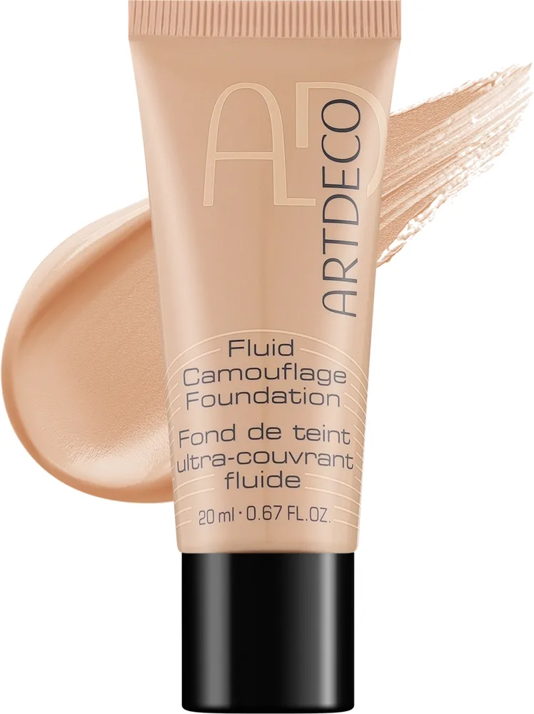 Тональный флюид Artdeco Fluid Camouflage Foundation кроющий матирующий, 20 мл, оттенок 24