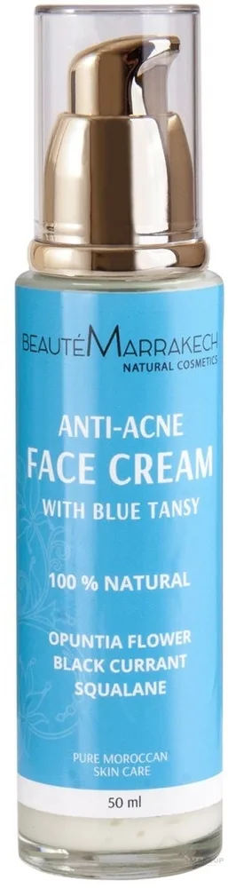 Крем для лица Beaute Marrakech Anti-Acne с голубой пижмой для комбинированной кожи 50 мл