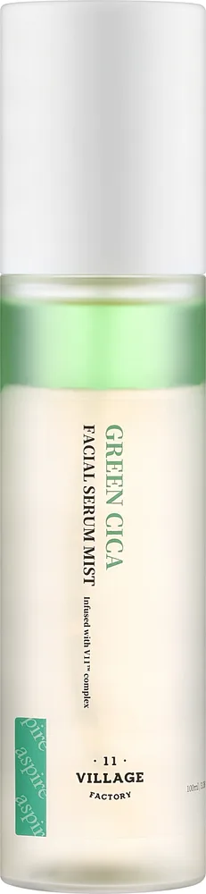 Сыворотка-мист для лица Village 11 Factory Fresh Dewy Green Cica Facial Serum Mist на основе экстракта центеллы