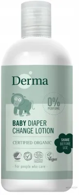 Derma Eco Baby Diaper Change Lotion — очищающий лосьон 3-в-1 для смены подгузника, 250 мл