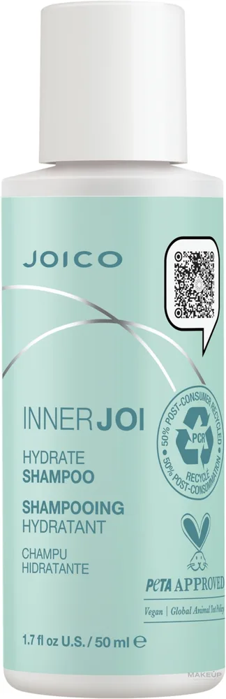 Шампунь для волос Joico Inner Joi Hydrate Shampoo увлажняющий, с экстрактом яблока, 1000 мл
