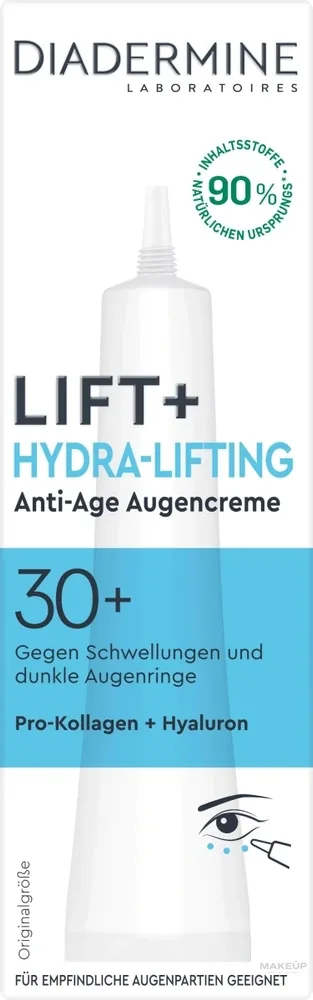 Крем для кожи вокруг глаз Diadermine Lift+ Hydra Lifting с технологией Dermatoplex 15 мл