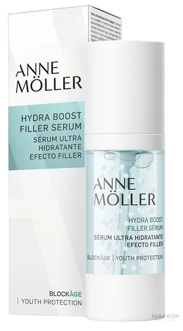 Увлажняющая сыворотка для лица Anne Moller Blockage Hydra Boost Filler с гиалуроновой кислотой 30 мл