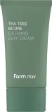 Солнцезащитный крем для лица FarmStay Tea Tree Biome Calming Sun Cream успокаивающий, SPF50+, 50 мл — фото 1