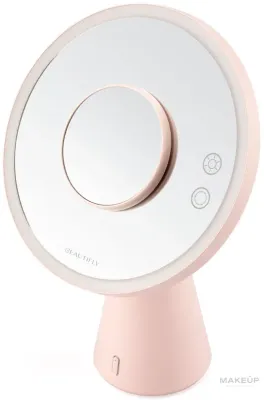 Зеркало с подсветкой Beautifly Smart Moon Mirror со встроенной колонкой Bluetooth, сенсорное управление, порт USB-C, 1 шт