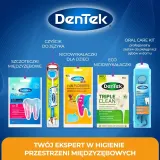 Набор DenTek зубочистка скребок стимулятор десен зеркальце и футляр — фото 7