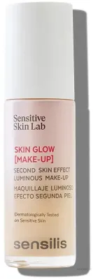 База под макияж Sensilis Skin Glow Luminous Make-Up Base сияющая, увлажняющая, 30 мл