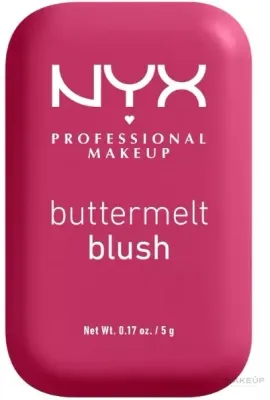 NYX Professional Makeup Kremowy róż do twarzy - Румяна для лица NYX Buttermelt High-Pigment Powder, оттенок 11 - Than Before