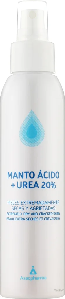 Интенсивно увлажняющий спрей для тела с мочевиной 20% Asacpharma Mantle Acid + Urea