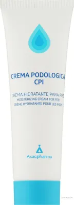 Крем для ног Asacpharma CPI Podiatric Cream, с мочевиной и молочной кислотой, 50 мл