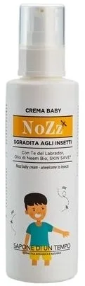 Крем для детей Sapone Di Un Tempo Nozz от насекомых с маслом нима 150 мл