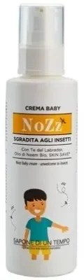 Крем для детей Sapone Di Un Tempo Nozz от насекомых с маслом нима 150 мл