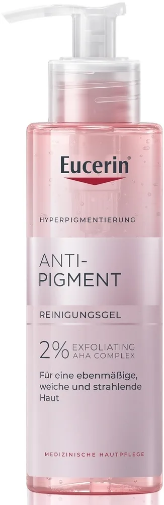 Гель для умывания Eucerin Anti-Pigment Cleansing Gel очищающий, с кислотами AHA, 200 мл / 400 мл