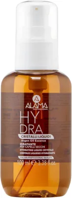 Жидкие кристаллы для сухих волос Alama Hydra Elisir Oil, увлажняющие, с аргановым маслом, 100 мл