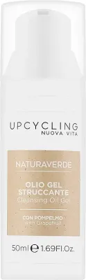 Масло-гель для снятия макияжа Naturaverde Olio Gel Struccante Pompelmo с грейпфрутом, для водостойкого макияжа, 50 мл