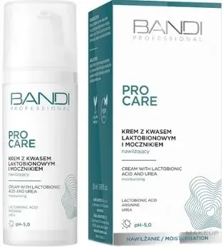 Bandi Professional Bandi Professional Pro Care Lactobionic Acid And Urea Face Cream - Крем для лица Bandi Pro Care с лактобионовой кислотой и мочевиной 50 мл