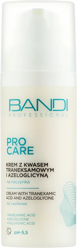 Bandi Professional Bandi Professional Pro Care Tranexamic Acid And Azeloglycine Face Cream - Крем для лица Bandi Pro Care с транексамовой кислотой и азелоглицином 50 мл