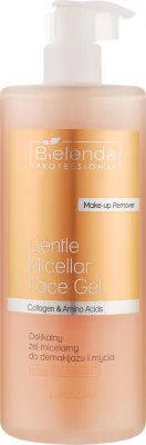 Мицеллярный гель для лица Bielenda Professional Lipid Care с коллагеном пантенолом и скваланом 500 мл