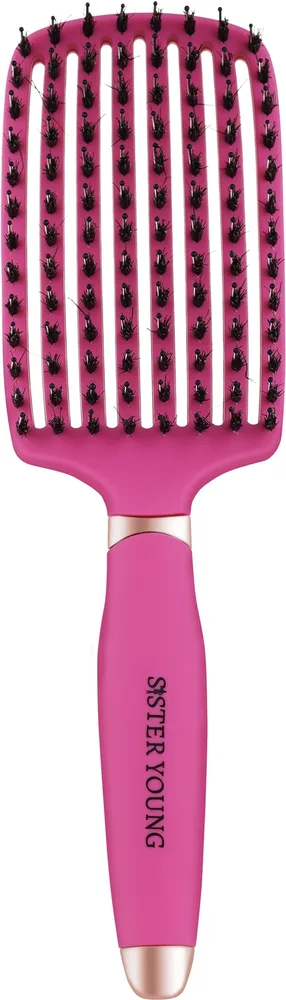 Щётка для волос Sister Young Hair Brush Ovia Fuchsia BV фуксия