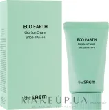 The Saem Eco Earth Cica Sun Cream крем солнцезащитный для лица и тела с центеллой и мятой, минеральные фильтры, 50 г — фото 2