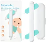 Очиститель 3 в 1 Frida Baby 3-in-1 Nose, Nail + Ear Picker для носа, ушей и ногтей ребёнка, 4 насадки — фото 1