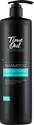 Шампунь для волос Time Out Professional Keratin Hair Shampoo восстанавливающий, с кератином, 1000 г