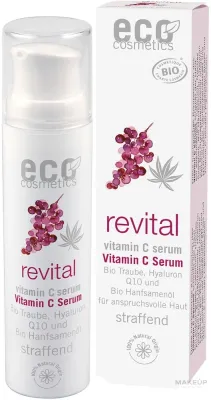 Сыворотка для лица Eco Cosmetics Revital Vitamin C ревитализирующая 30 мл