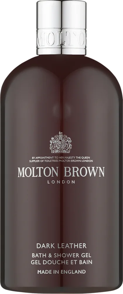 Гель для душа Molton Brown Dark Leather с нотами кожи и можжевельника, 300 мл