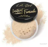 Рассыпчатая пудра L.A. Girl Instant Finish Blurring разглаживающая, 6 г, оттенок Light — фото 1