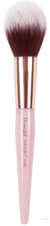 Круглая кисть для минеральной пудры Donegal Mineral Pink 4290