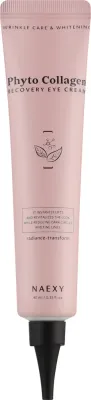 Восстанавливающий крем для кожи вокруг глаз Naexy Phyto Collagen с фитоплацентой сои 40 мл