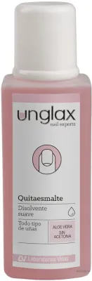 Жидкость для снятия лака Unglax Nail Polish Remover, не пересушивает ногти, 115 мл