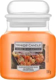 Свеча ароматическая Yankee Candle Home Inspiration Pumpkin Harvest в банке, тыква, ваниль и пряности, 104 г — фото 1