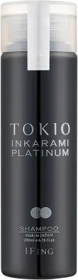 Шампунь Tokio Inkarami Platinium с фуллереном, двойным кератином и грейпфрутом, без сульфатов, 200/400 мл, Япония
