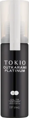 Термозащитное масло для волос Tokio Inkarami Hair Oil Outkarami Platinum