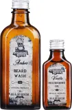 Мужской набор для бороды The Inglorious Mariner шампунь и масло с янтарным ароматом 100+30 мл уценка — фото 2