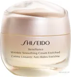 Shiseido Benefiance Wrinkle Smoothing Cream Enriched крем для лица против морщин для сухой кожи, дневной и ночной 50 мл — фото 1