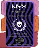 Палетка румян NYX Professional Makeup Beetlejuice Passport Afterlife Republic Of All Souls Cheek Palette, три оттенка, лимитированный выпуск — фото 3