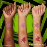 Палетка румян NYX Professional Makeup Beetlejuice Passport Afterlife Republic Of All Souls Cheek Palette, три оттенка, лимитированный выпуск — фото 7