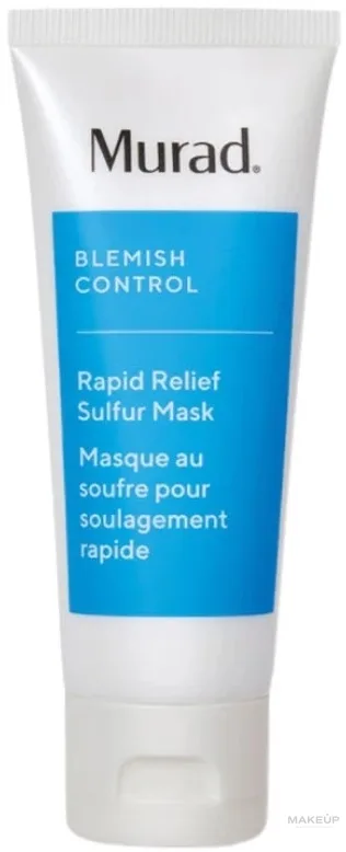 Очищающая маска для лица с серой Murad Blemish Control Rapid Relief Sulfur Mask, 74 мл, США