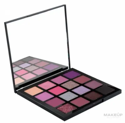 Палетка теней для век L.A. Girl Break Free Eyeshadow Palette 16 оттенков, матовые и мерцающие, 35 г