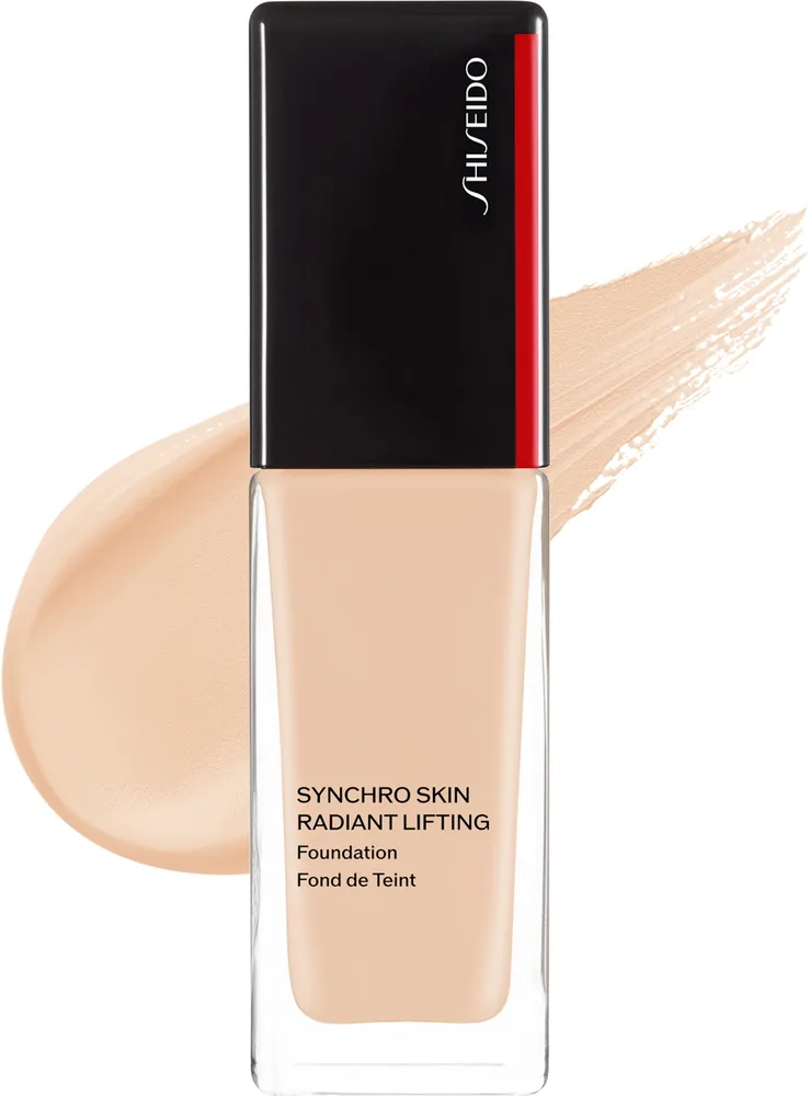 Тональный флюид Shiseido Synchro Skin Radiant Lifting Foundation сияющий с эффектом лифтинга SPF 30, 30 мл, оттенок Ivory