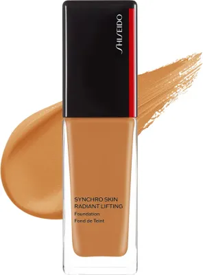 Тональный флюид Shiseido Synchro Skin Radiant Lifting Foundation сияющий с эффектом лифтинга SPF 30, 30 мл, оттенок Bronze