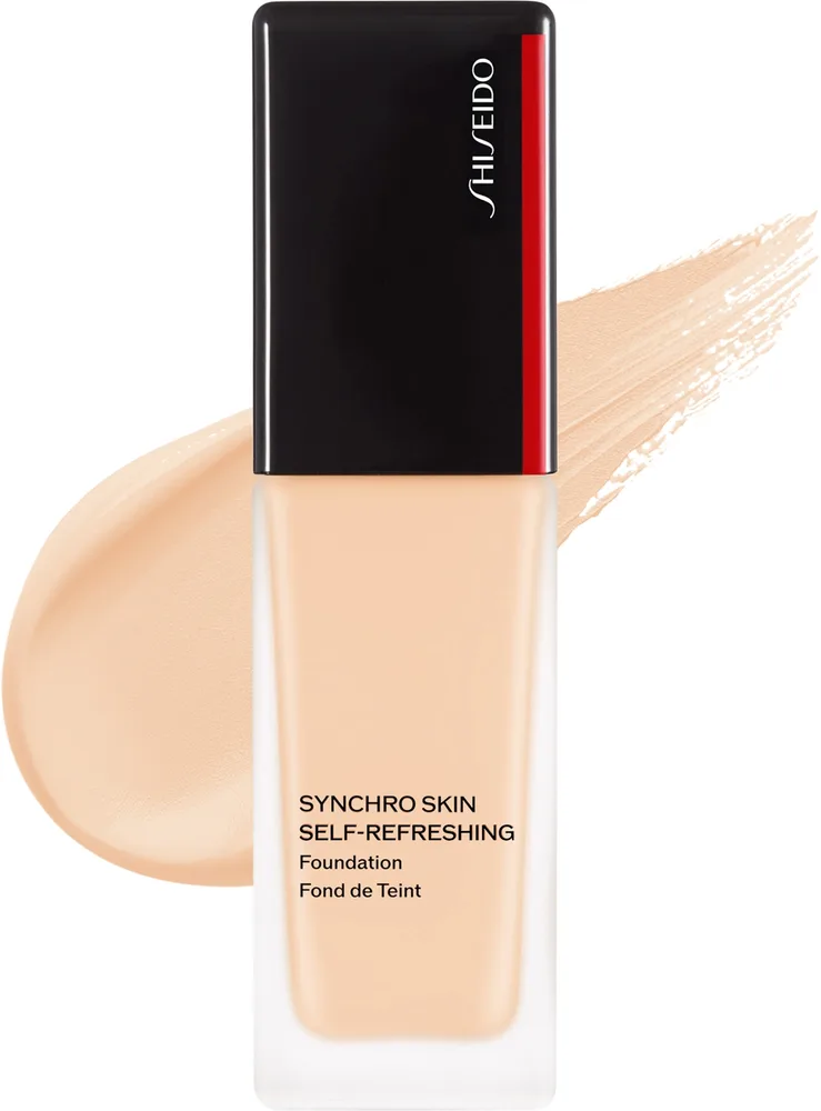 Тональный флюид Shiseido Synchro Skin Self-Refreshing Foundation увлажняющий сияющий SPF 30, 30 мл, оттенок Opal