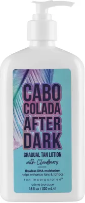 Лосьон для постепенного автозагара Tan Incorporated Cabo Colada After Dark с маслом моркови и морошки, 530 мл