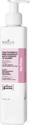 Средство для волос Brelil No-Frizz Treatment 14-Day Pre-Shampoo против пушистости, до 14 дней, 200 мл