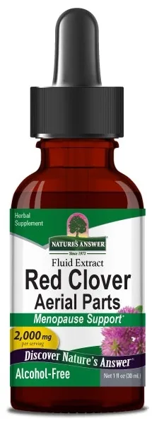 БАД Nature’s Answer Red Clover Aerial Parts экстракт красного клевера в каплях, 30 мл