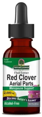 БАД Nature’s Answer Red Clover Aerial Parts экстракт красного клевера в каплях, 30 мл