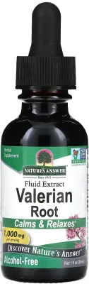БАД Nature’s Answer Valerian Root экстракт корня валерианы, 30 мл